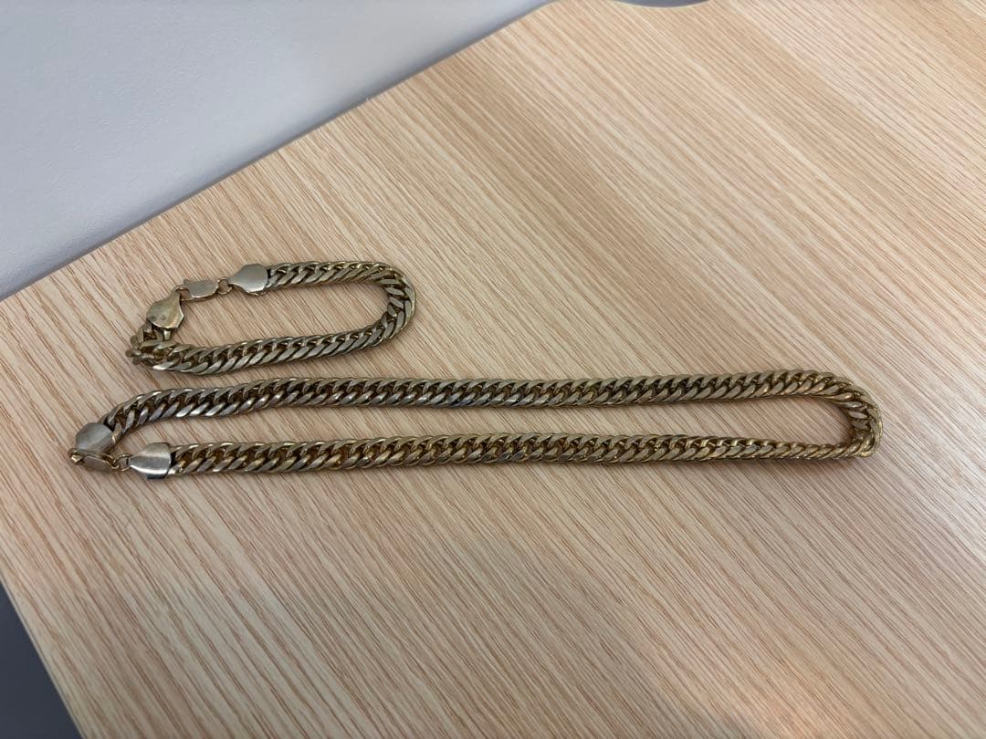 ゴールドチェーンブレスレット 遺品整理品