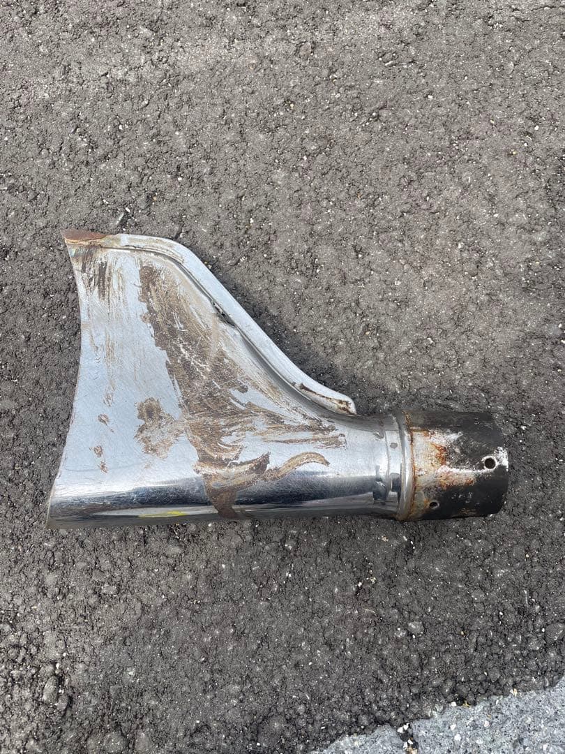 ビンテージハーレー　BUCO フィッシュテールチップ　フィッシュテールマフラー