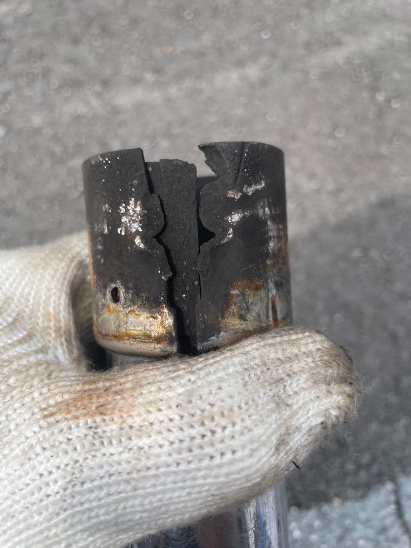 ビンテージハーレー　BUCO フィッシュテールチップ　フィッシュテールマフラー