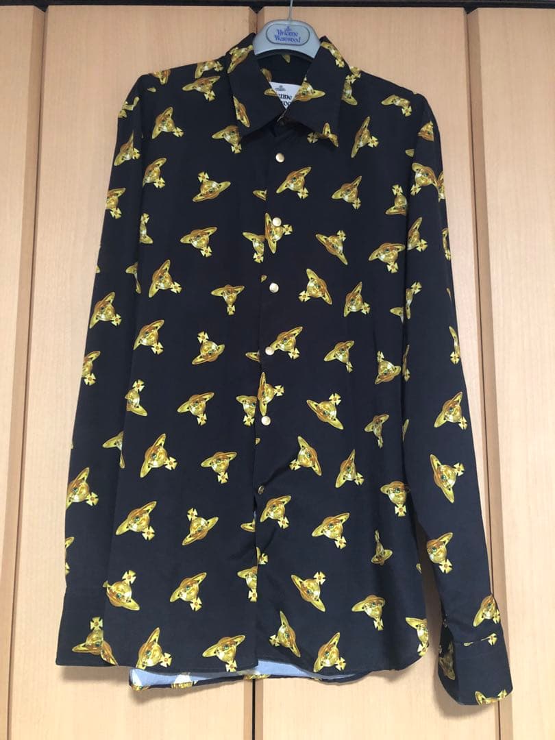 Vivienne Westwood オーブプリント 長袖シャツ