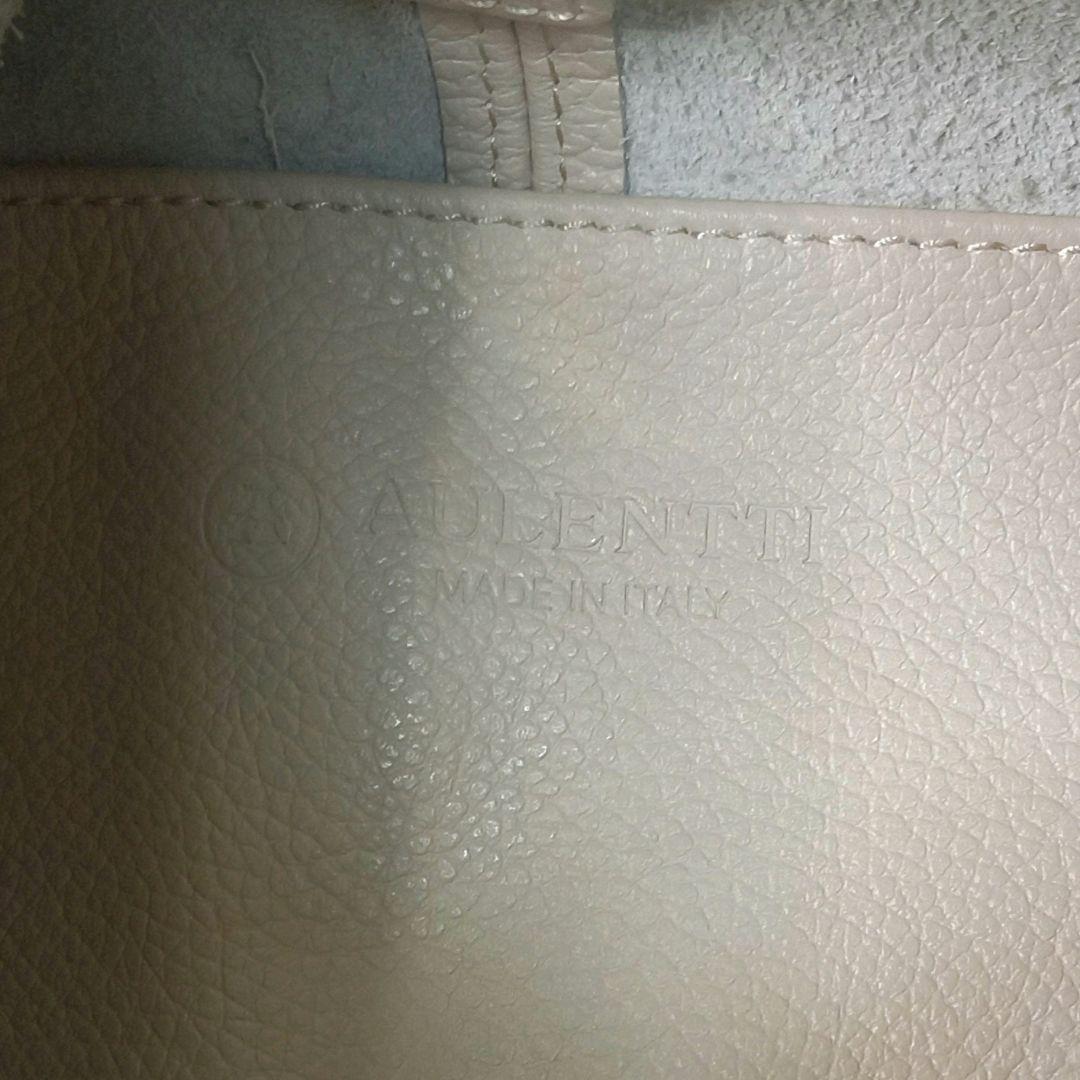 北欧、暮らしの道具店 別注 AULENTTI レザートートバッグ オフホワイト