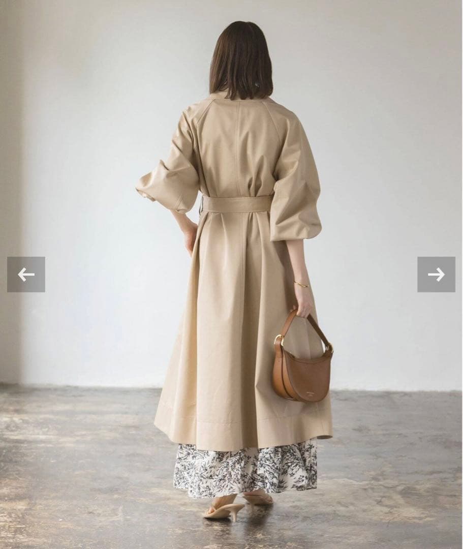 グロウツイルボリューミードレスコート