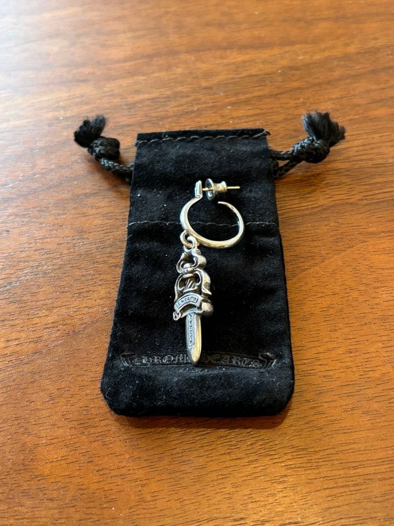 chrome hearts クロムハーツ ダガー フープピアス