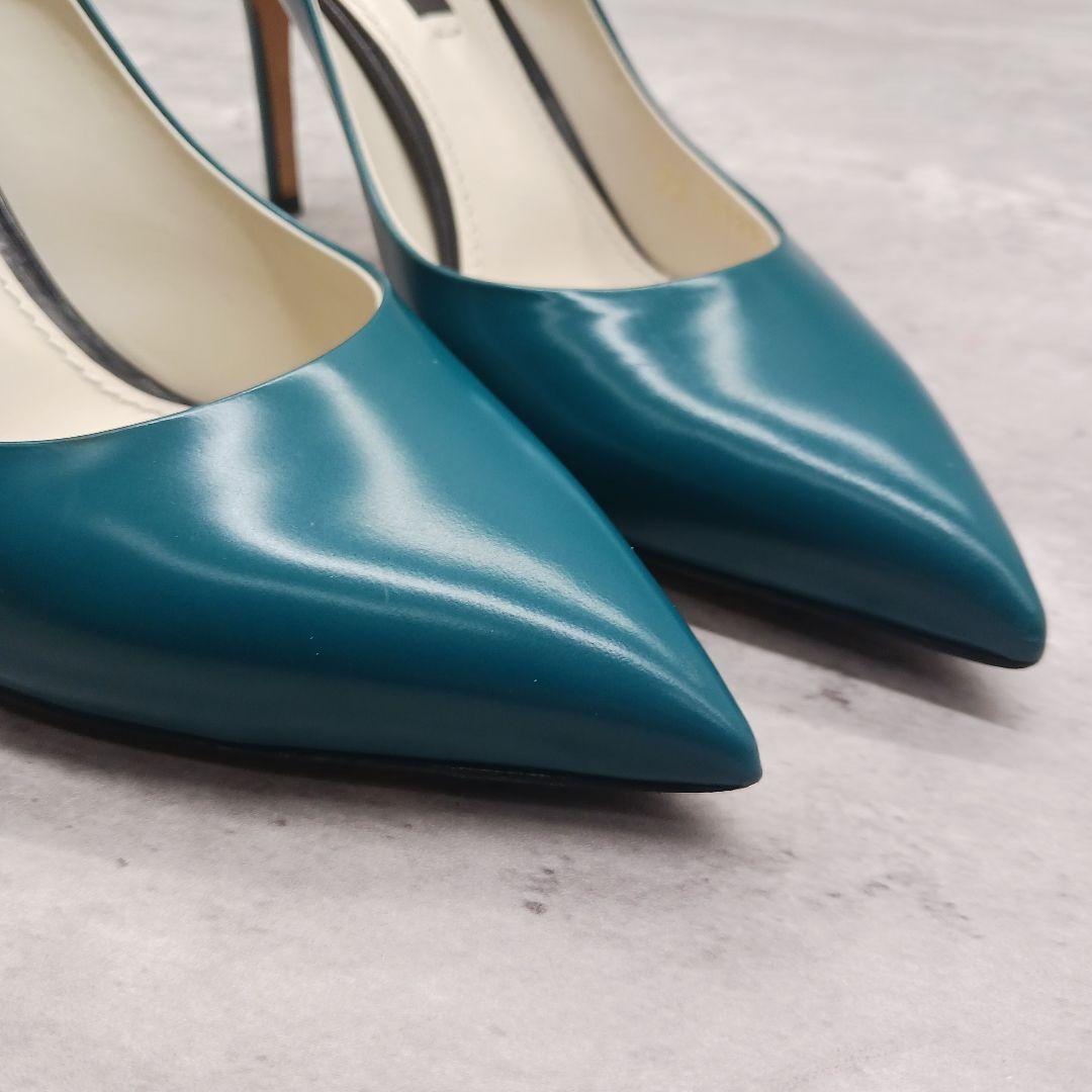 ✨美品✨ ルイヴィトン パンプス ポインテッドトゥ 36.5 グリーン系