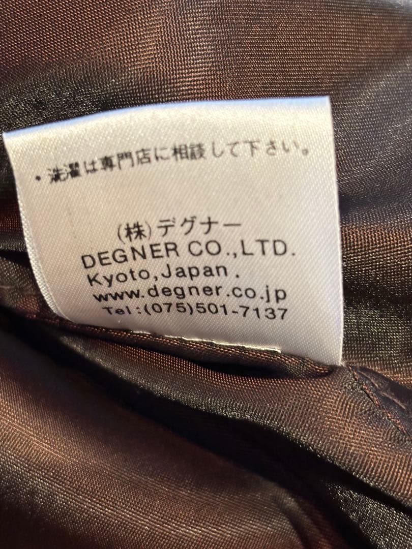 デグナー ライダースジャケット