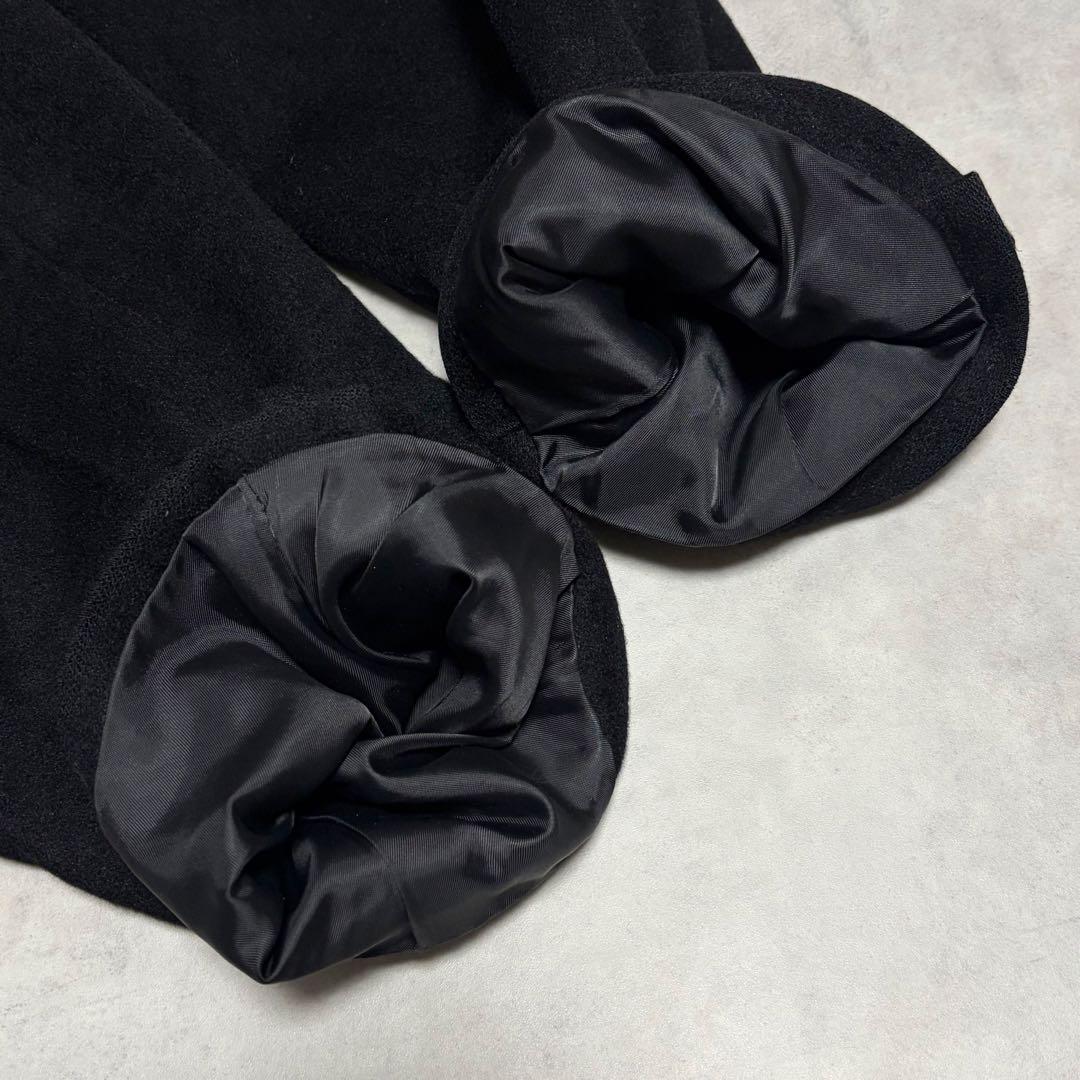 希少 L８ カシミヤ100% チェスターコート 黒 archive 大きい