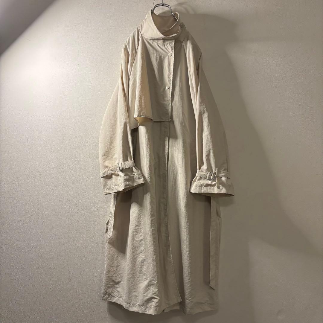 オーバーサイズ テック コート ミリタリー 軍隊 army ステンカラーコート