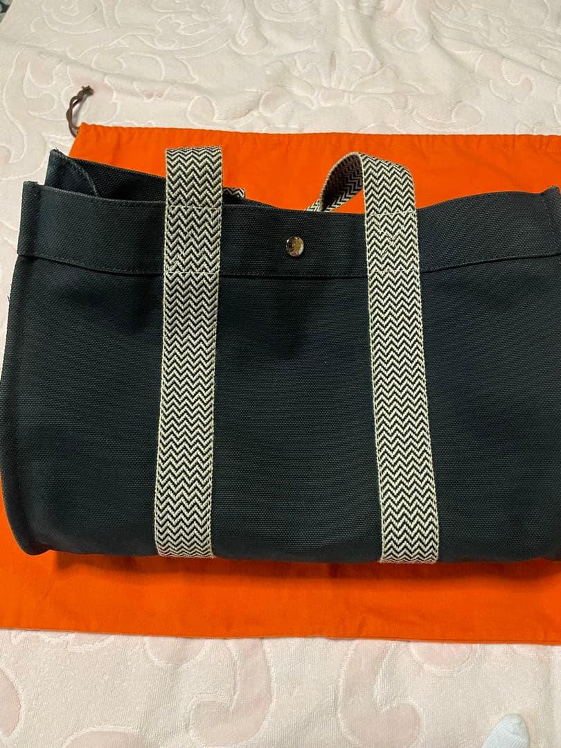 正規品エルメス カンヌトートバッグ ポーチ付き