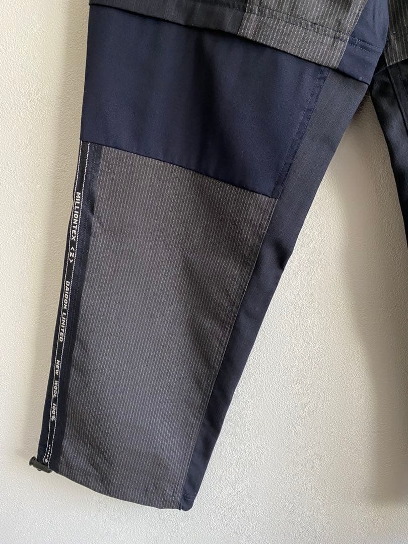 【即発送美品】COTD2WAY WOOL PATCHWORK TROUSERS