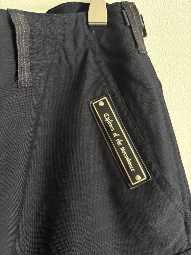 【即発送美品】COTD2WAY WOOL PATCHWORK TROUSERS