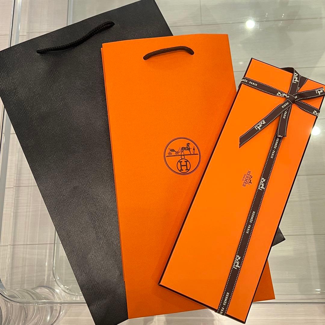 【新作】HERMES シルクタイ ブルー系 カレ・ダース エルメス