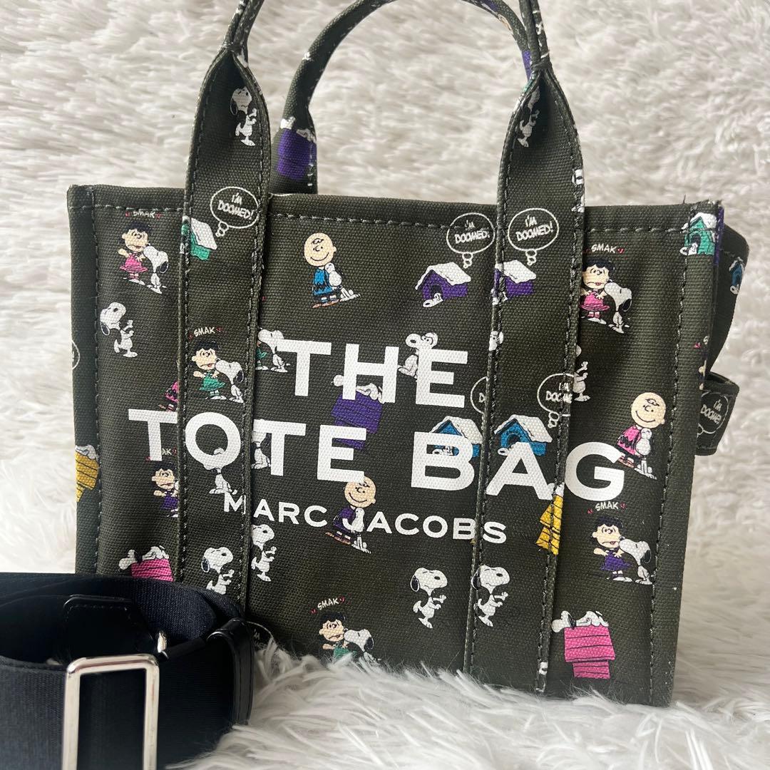 【極美品】マークジェイコブ SNOOPY スヌーピー トートバッグ 2way