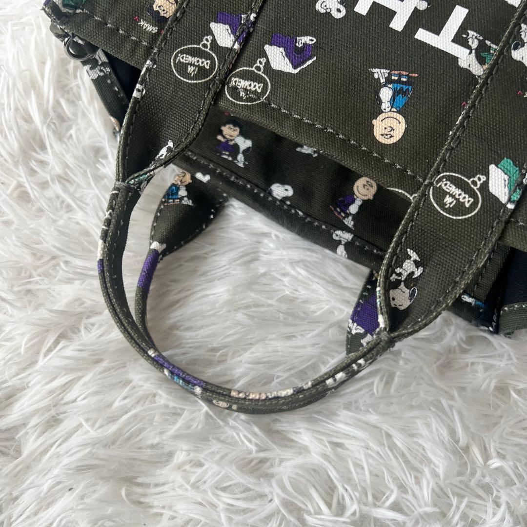 【極美品】マークジェイコブ SNOOPY スヌーピー トートバッグ 2way