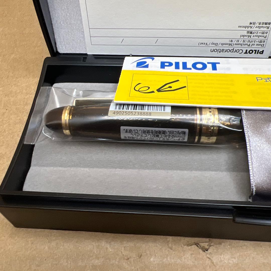 PILOT 万年筆 マンネンヒツ カスタム823(Pシキ) BN B ブラウン