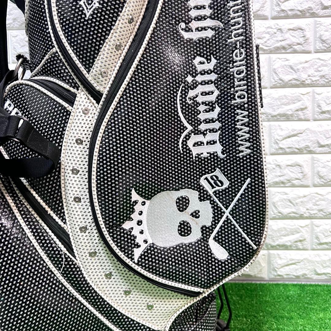 希少　BIRDIE HUNT キャディーバッグ　スタンド式　ラメ　軽量