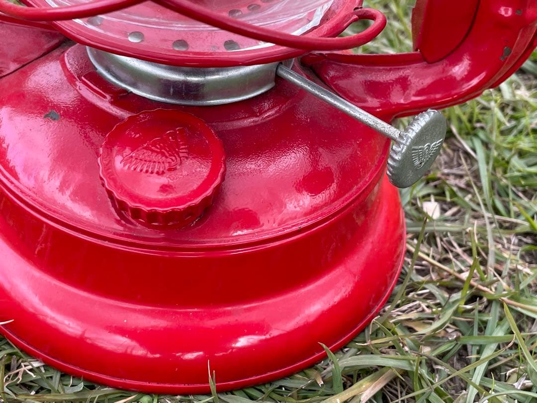 別所ランプ　No.500 ウィール 赤 オイルランタン 日本製