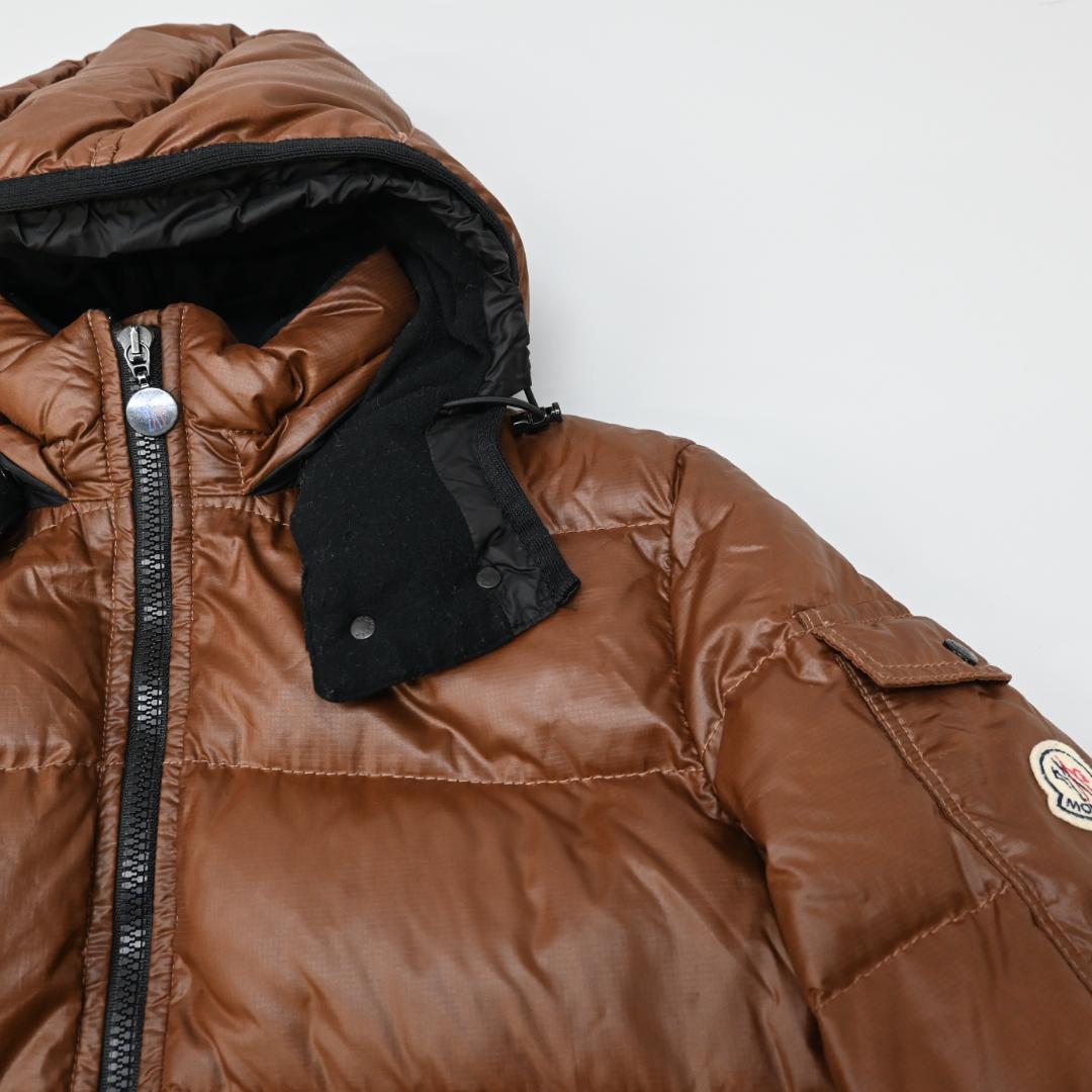 48086★冬 モンクレール MOKACINE ダウンコート モカシン*