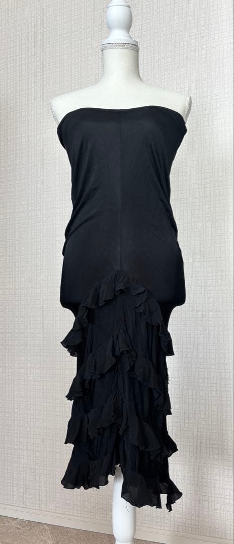 Christian Dior ブラック ベアトップ 34