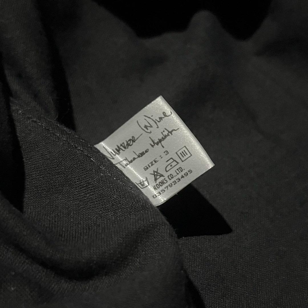 Number nine archive 本人期　ノースリーブチェックシャツ