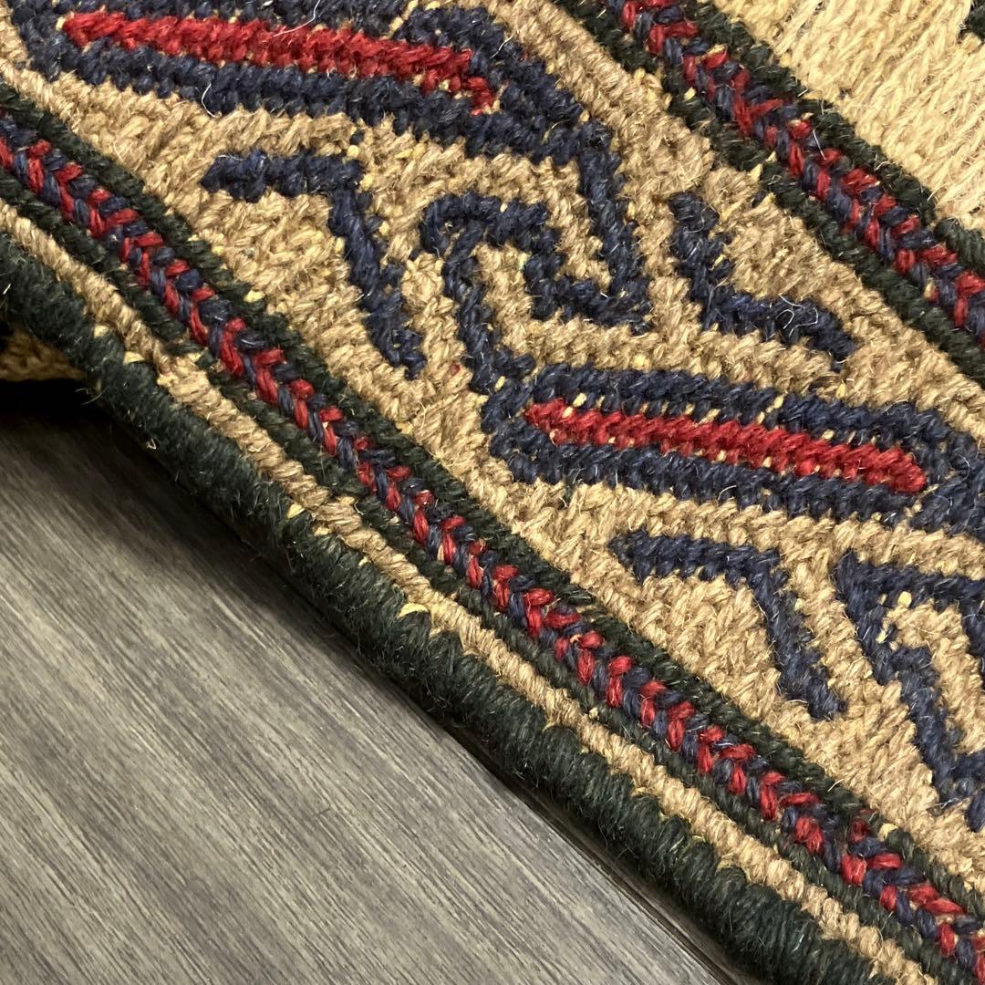 ヴィンテージ トライバルラグスマック手織りキリムアフガニスタン89x140cm