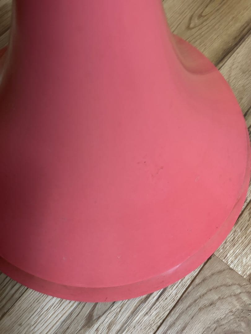 昭和レトロ　ポップ　灰皿　スタンド　アッシュトレイ ピンク