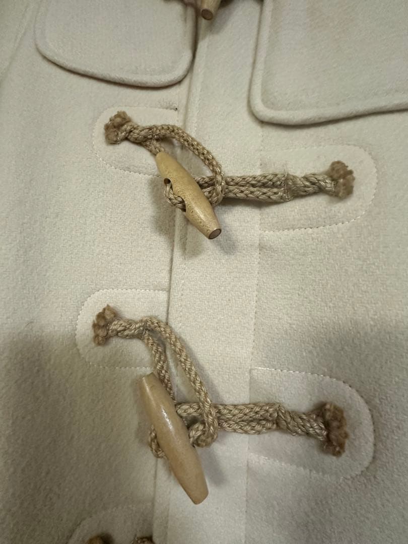 専用　超美品　DRESSTERIOR アイボリー ダッフルコート 34サイズ
