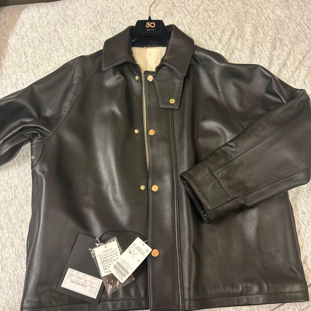 DeuxiemeClasseCINQUANTAレザージャケット新品未使用タグ付き