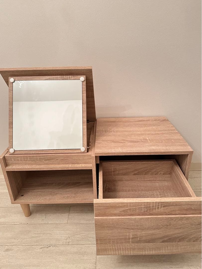 【LOWYA】ドレッサー ローテーブル