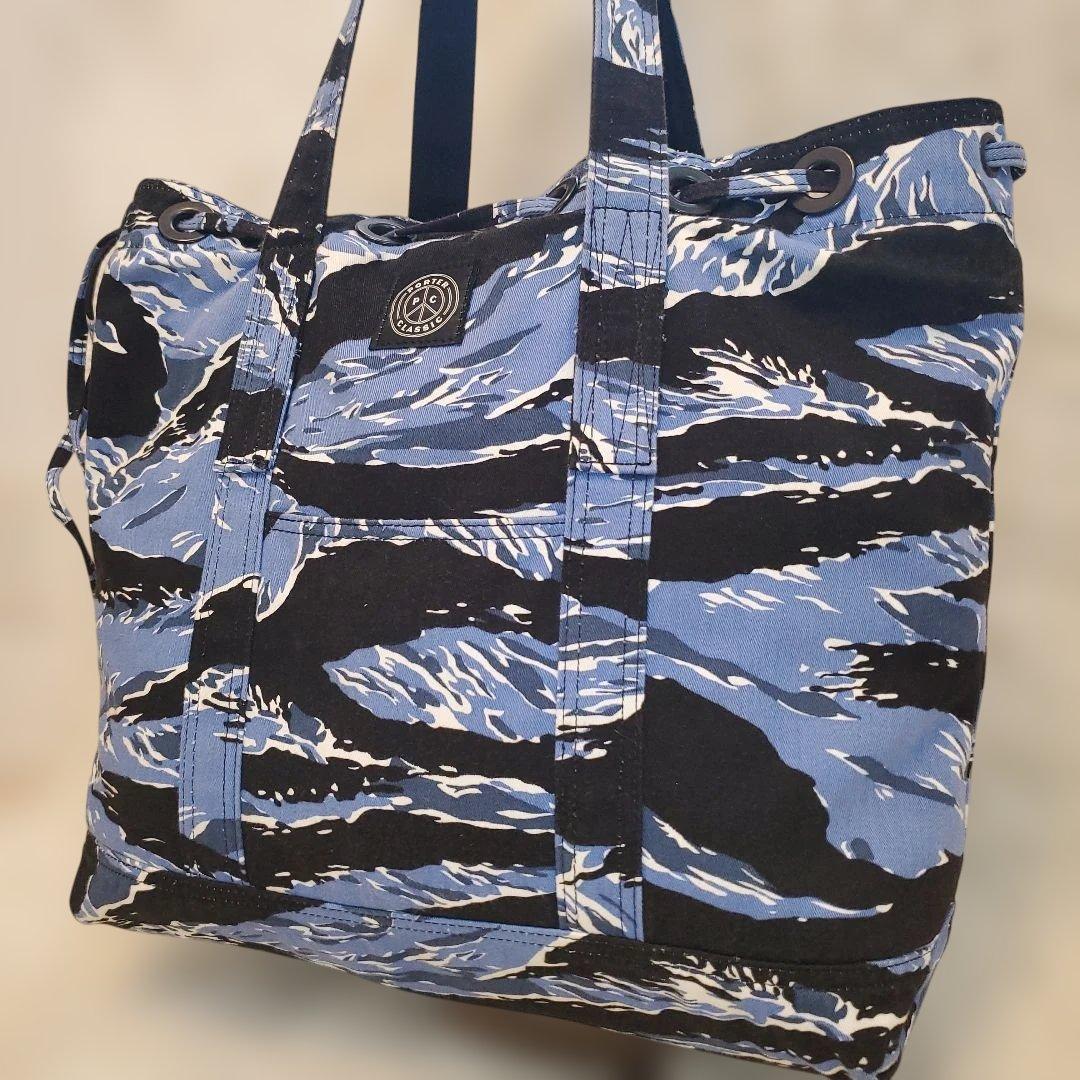 ⭐美品⭐PORTER classic カモフラ キャンバストートバッグ