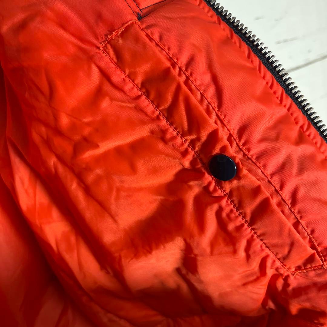 希少ヴィンテージ　超音速攻撃ヘリ　AIR WOLF MA-1ジャケット ネイビー