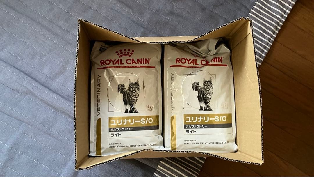  CANIN ユリナリー-S/O オルファクトリーライト　２キロ×2袋