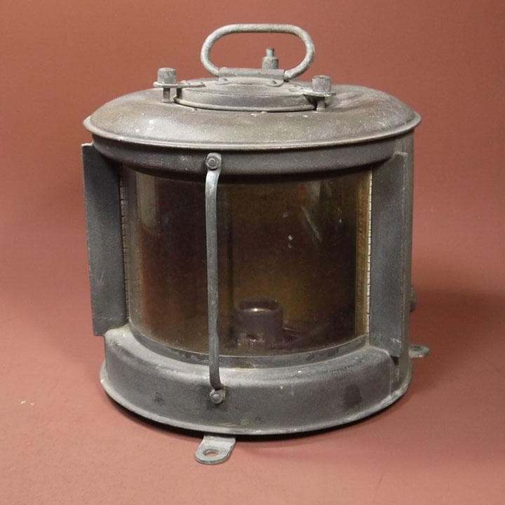アンティーク マリンランプ 日本船燈(株) ランタン電気用 昭和39年9月製