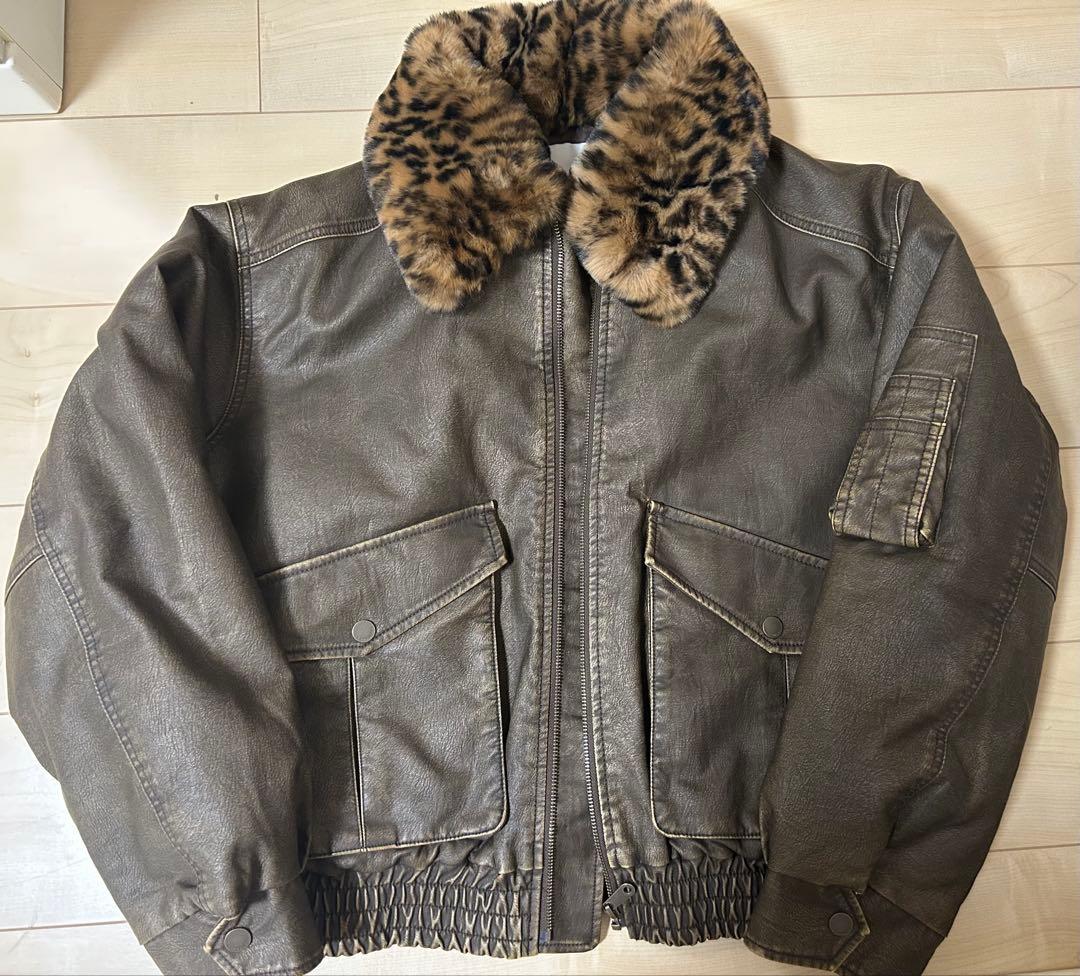 WASHED PUFFER ブルゾン