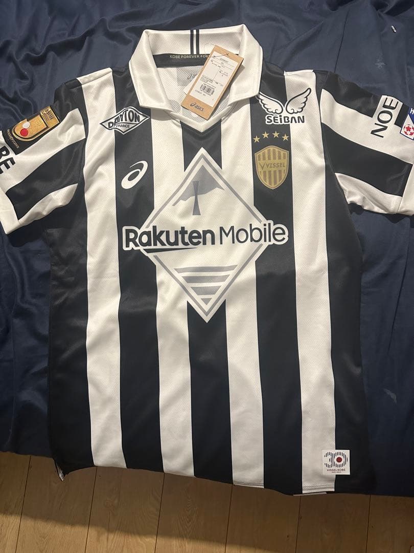 正規品　ヴィッセル神戸30周年記念ユニフォーム　未使用紙タグ付き　Lサイズ