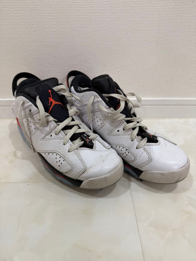NIKEナイキ AIR JORDAN6 RETRO LOW GOLF 27.0