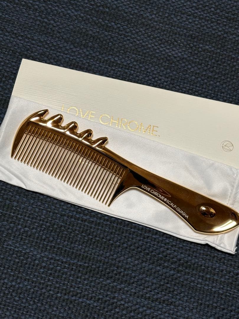 LOVE CHROME ゴールド　カッサつき