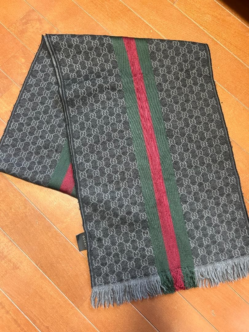 グッチ GUCCI GG柄 マフラー メンズ