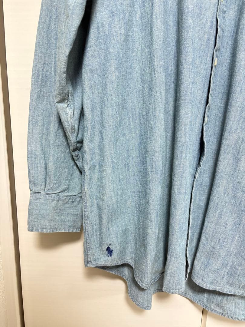 ラルフローレン シャンブレーシャツ M