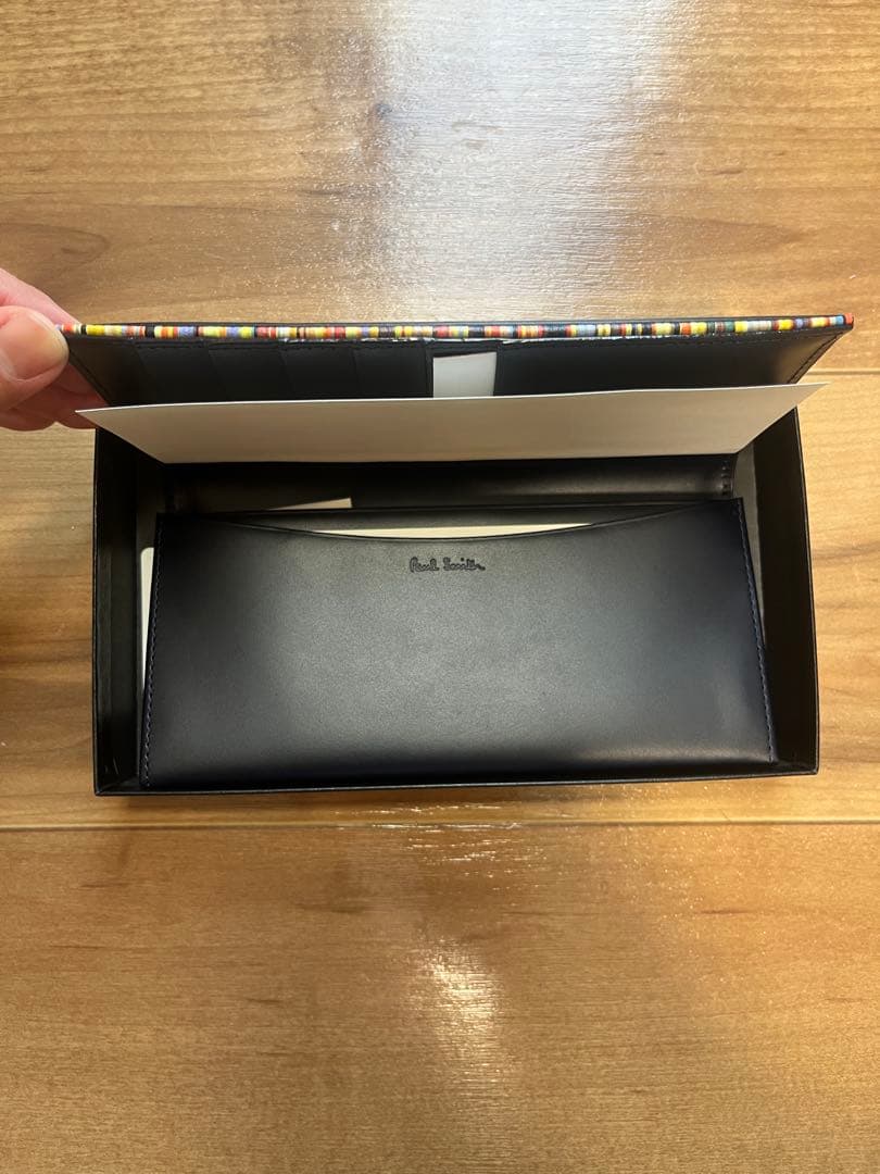 ポールスミス　ネイビー財布 新品