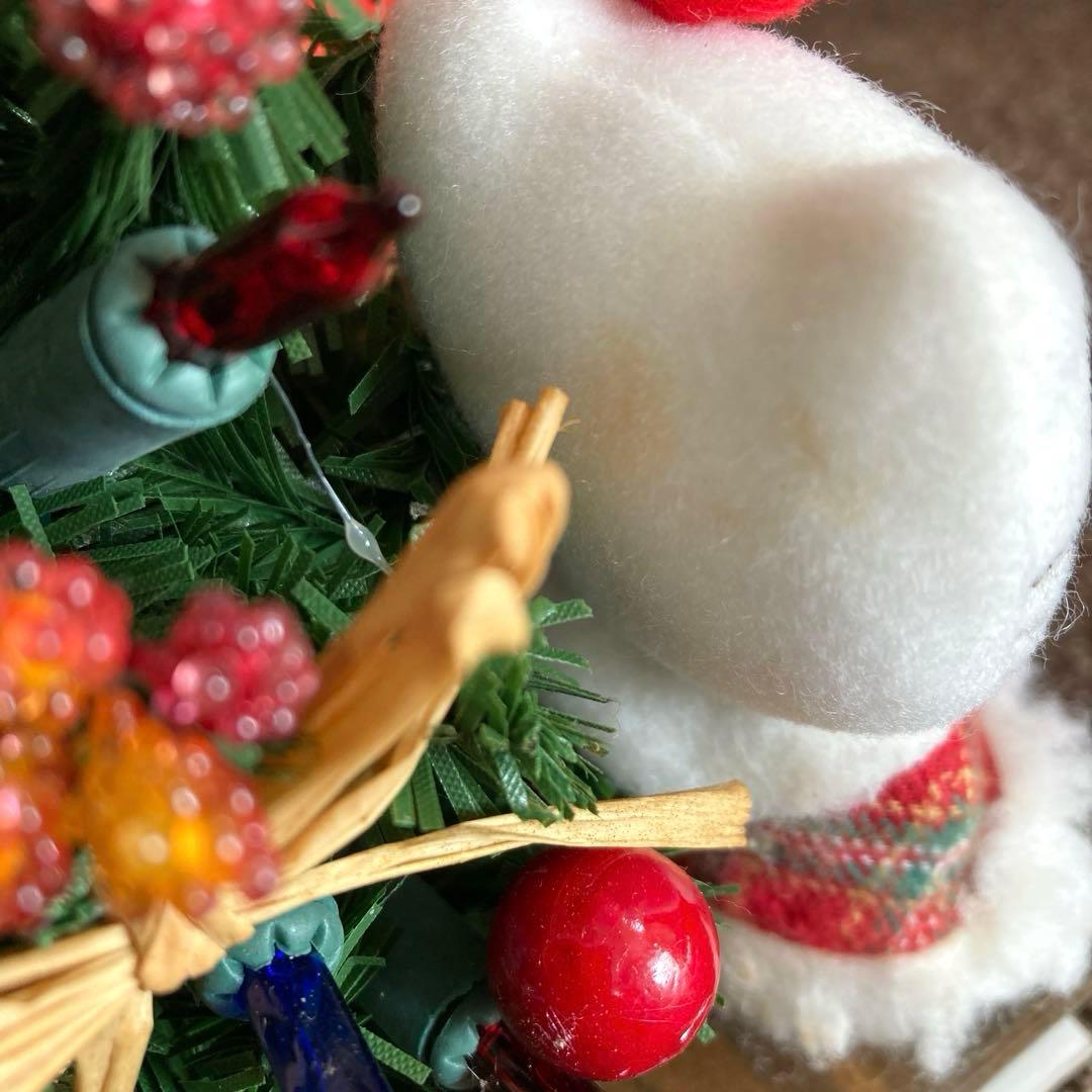 ハローキティ　マスコット　ウッドジオラマツリー　2003年　平成レトロ　サンリオ