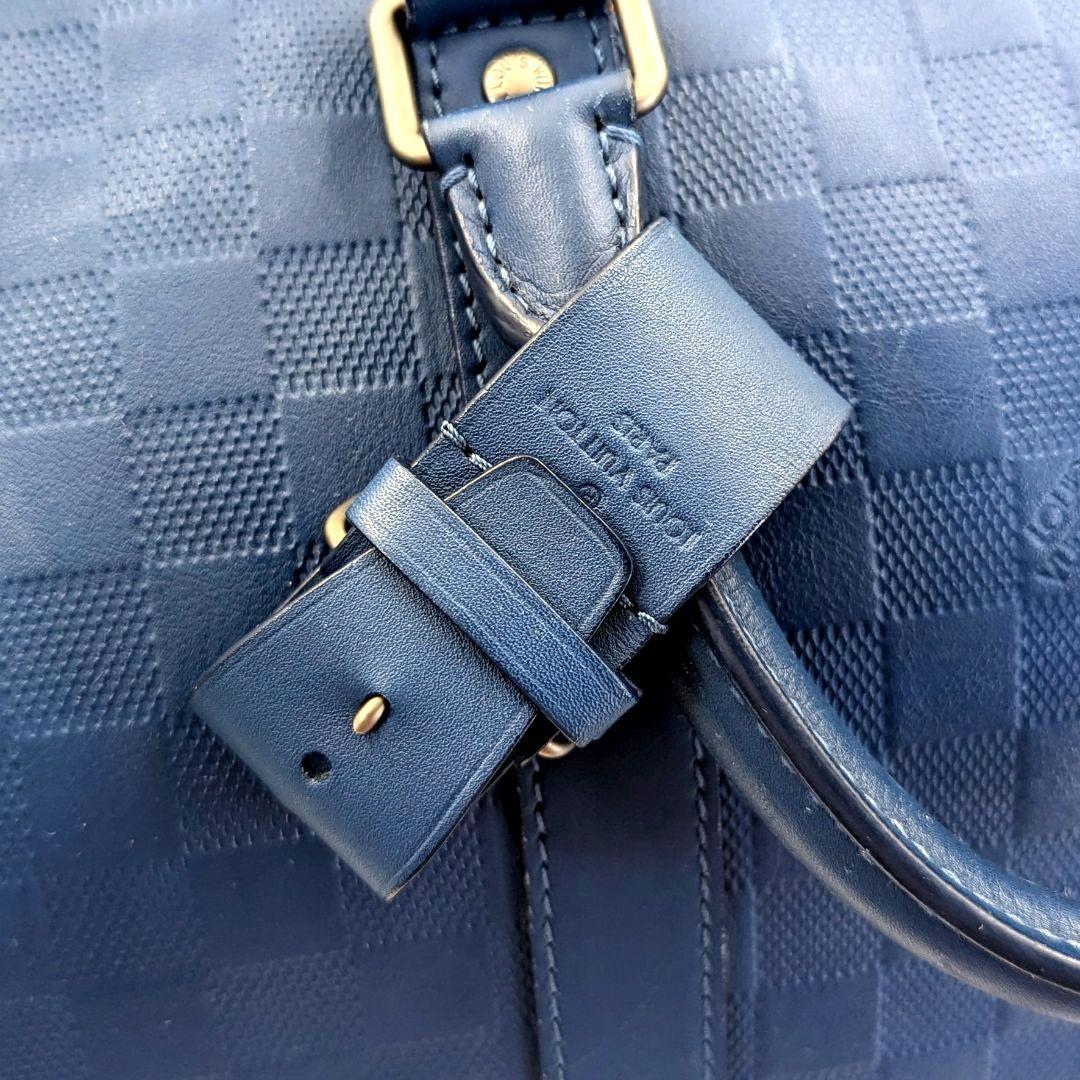 ルイヴィトン ダミエアンフィニ キーポルバンドリエール 45 ボストンバッグ