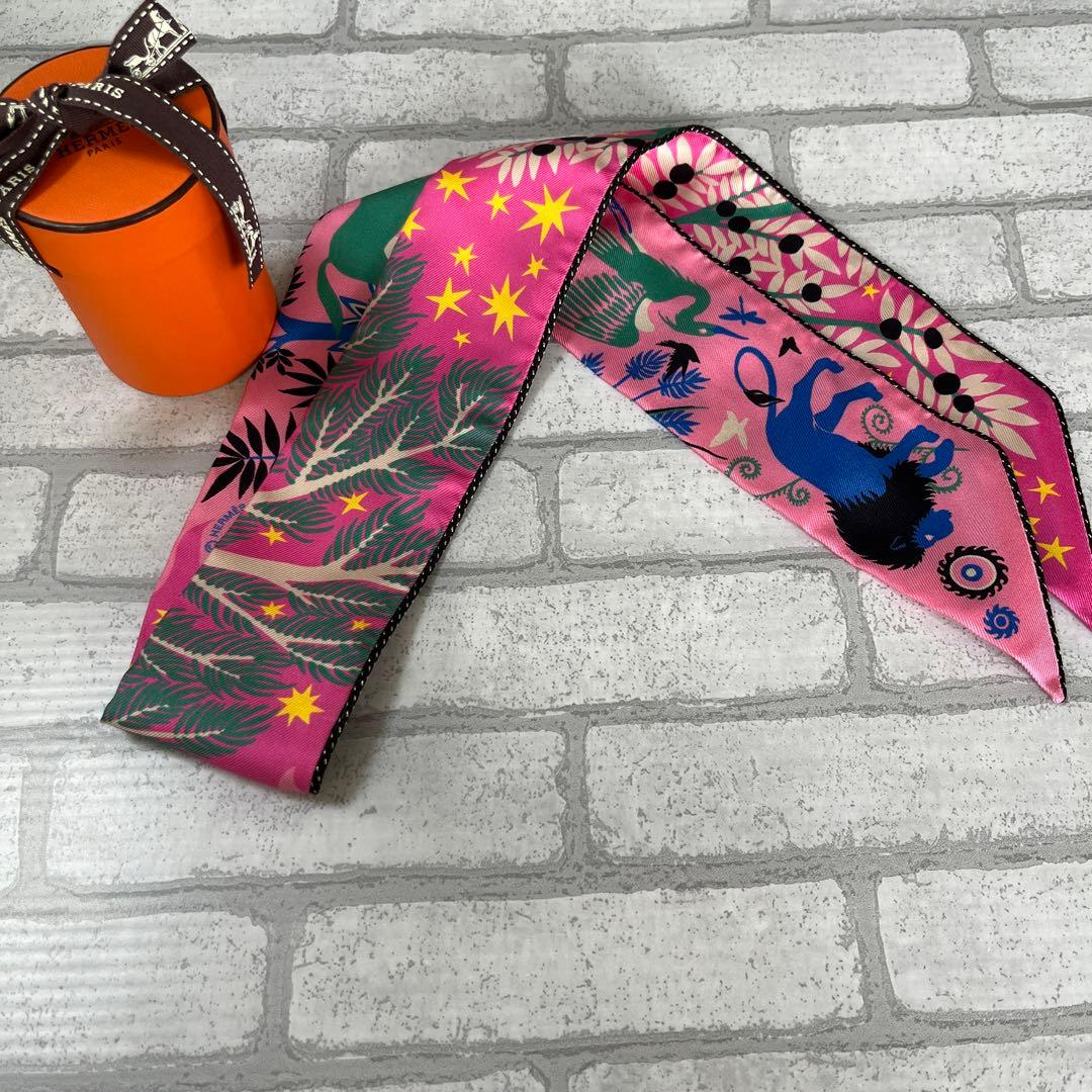 美品　HERMES エルメス　ツイリー　オルフェウスの魅力に誘われて