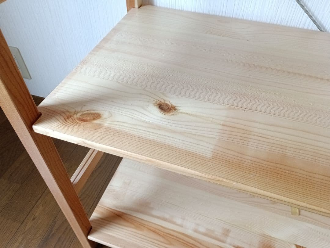 ［無印良品］パイン材ユニットシェルフ
