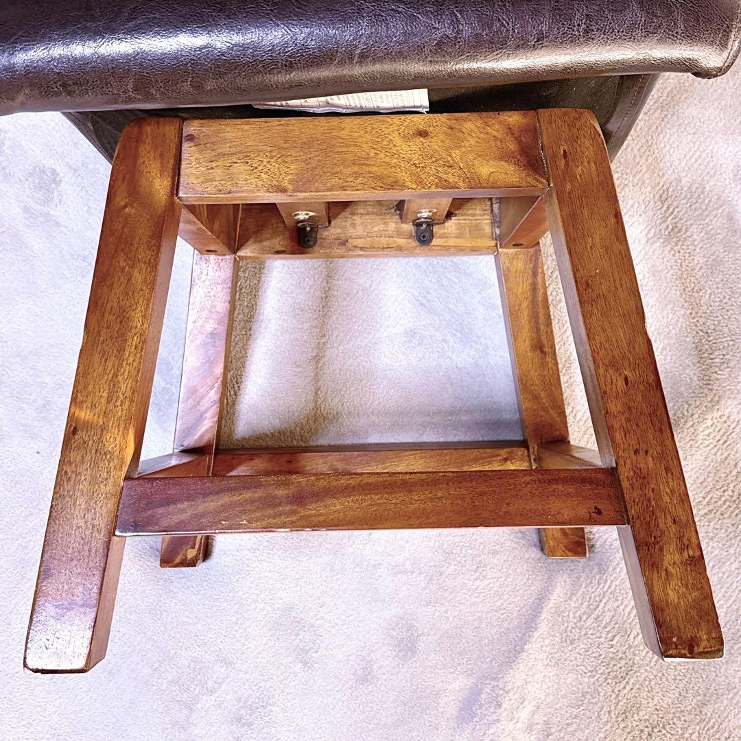 美品✨ MORISHIGE モリシゲ 回転 チェア 椅子 レザー アンティーク