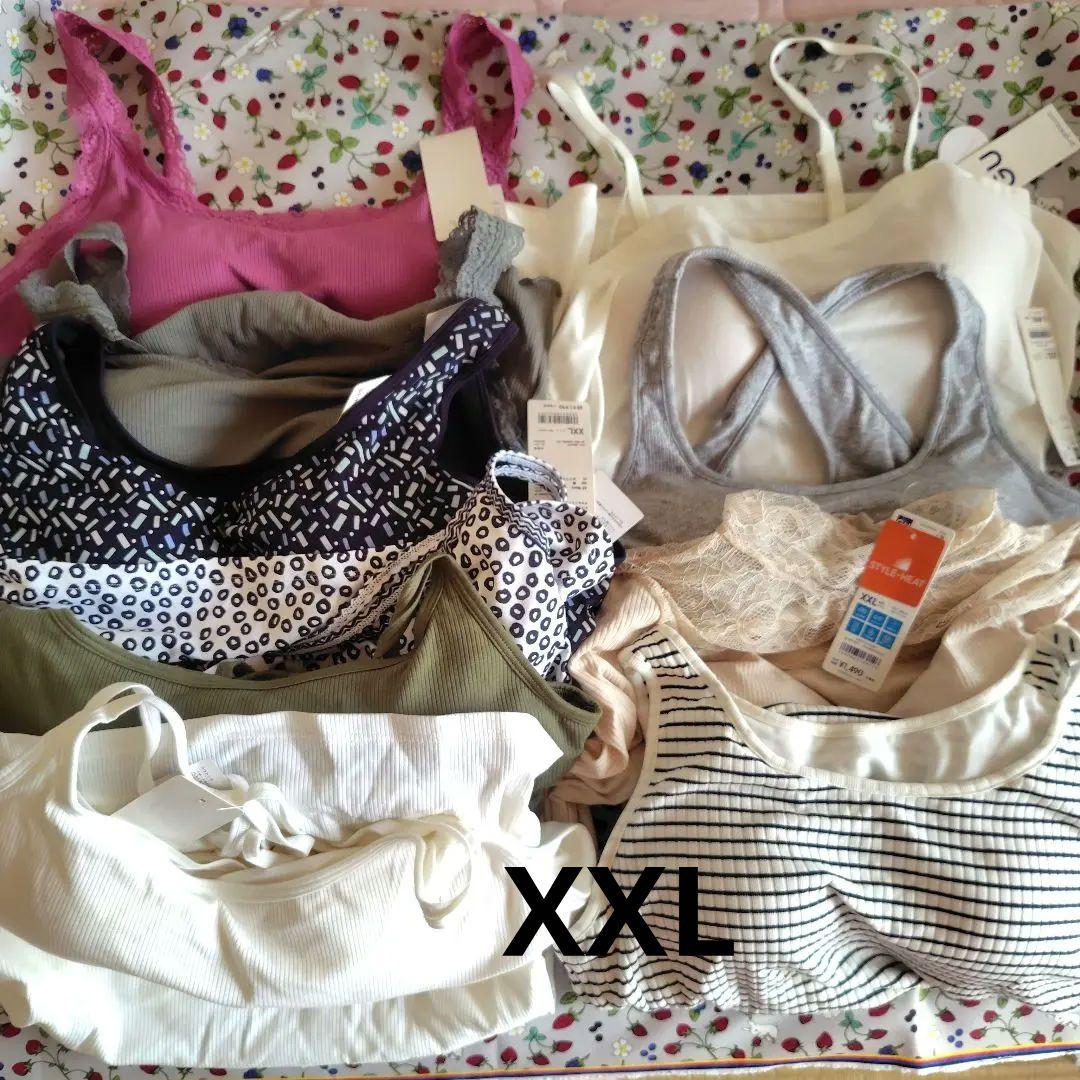ユニクロ　GU　ブラトップ ブラフィール xxl