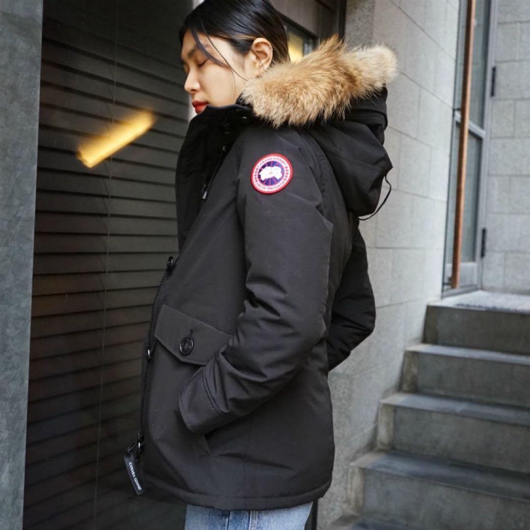 カナダグース シャーロットパーカー BLK size S