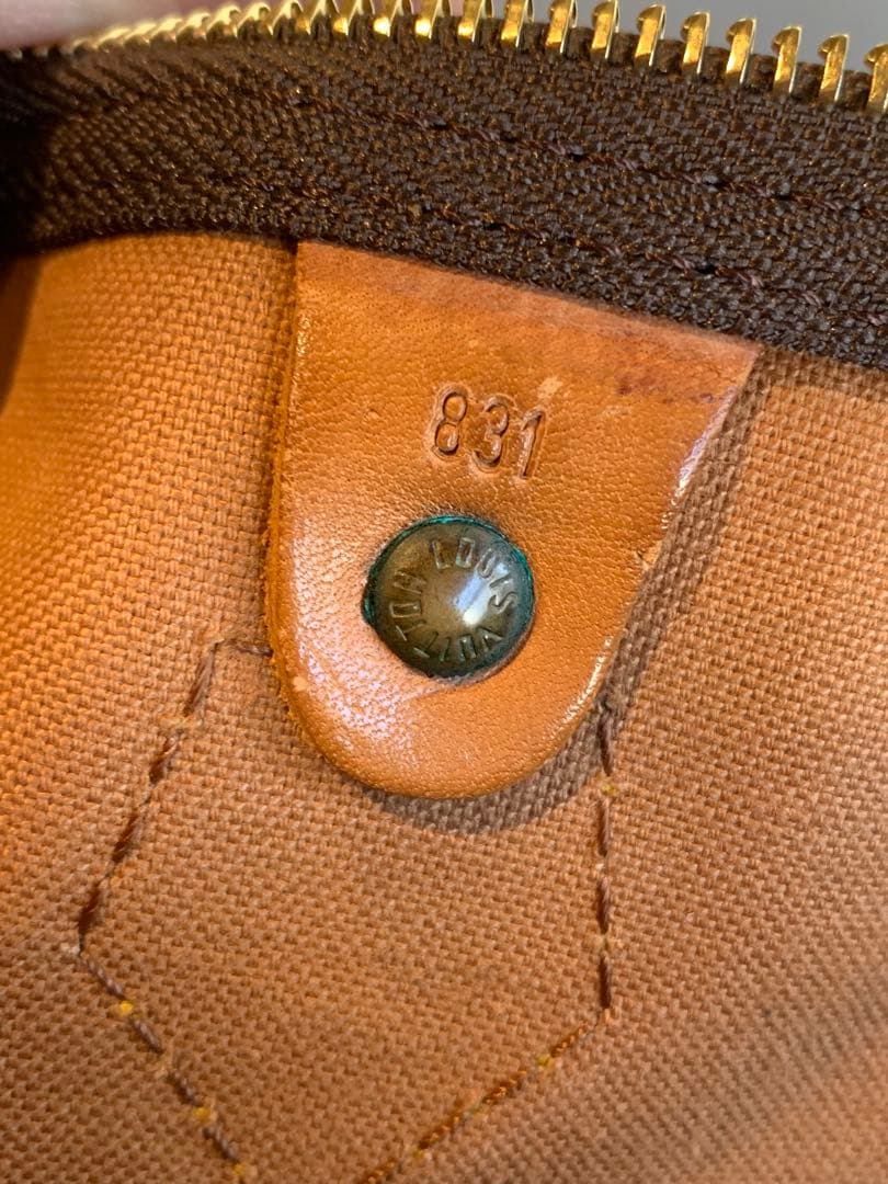 【美品】Louis Vuitton モノグラム スピーディ40 ボストンバック