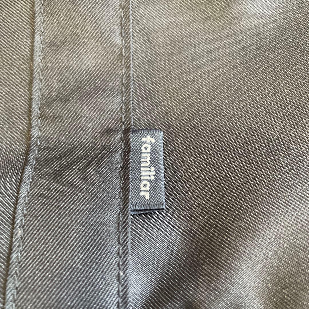 familiar マザーズバッグ ネイビー チェック柄　ファミリア