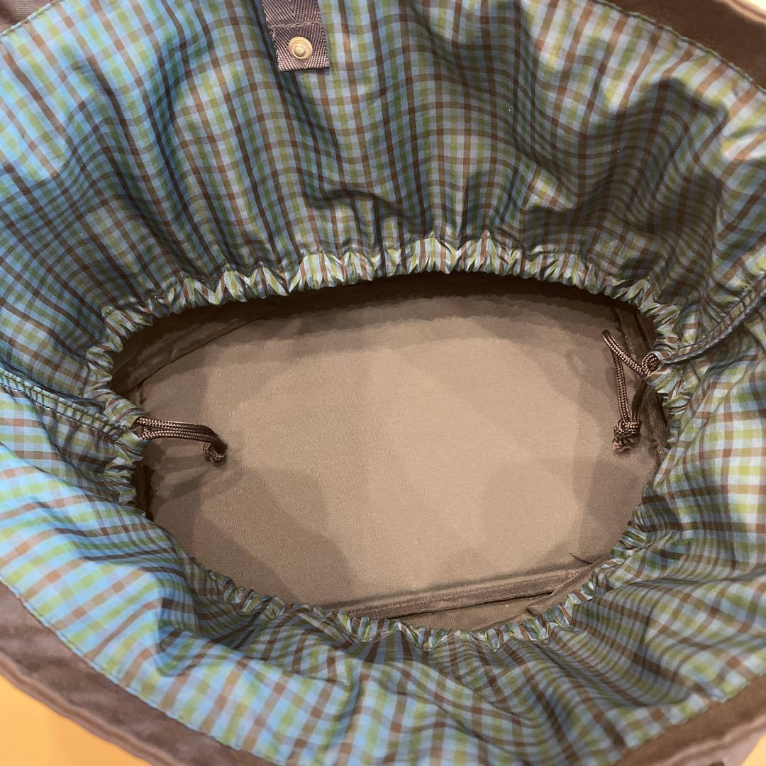 familiar マザーズバッグ ネイビー チェック柄　ファミリア