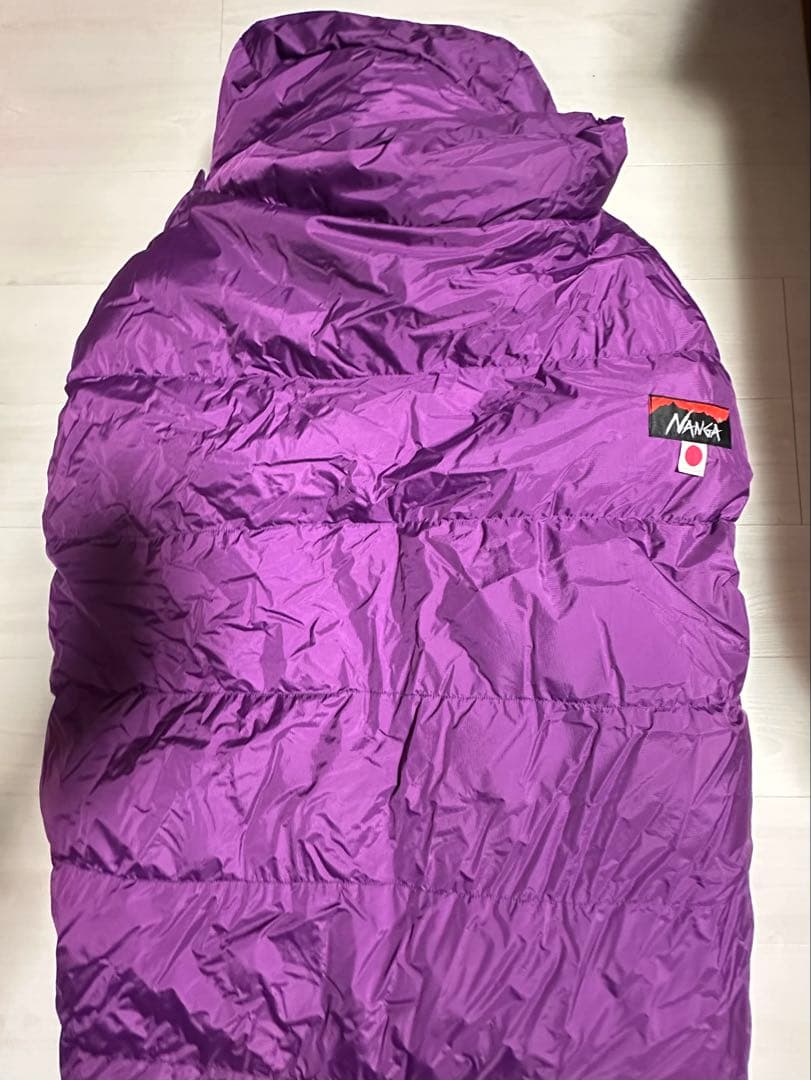 美品　NANGA ナンガ オーロラ 750 STD パープル レギュラー